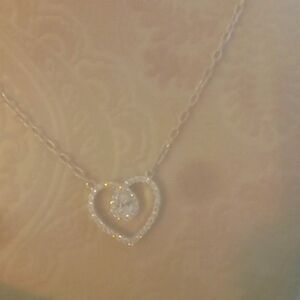 Necklace heart shaped
